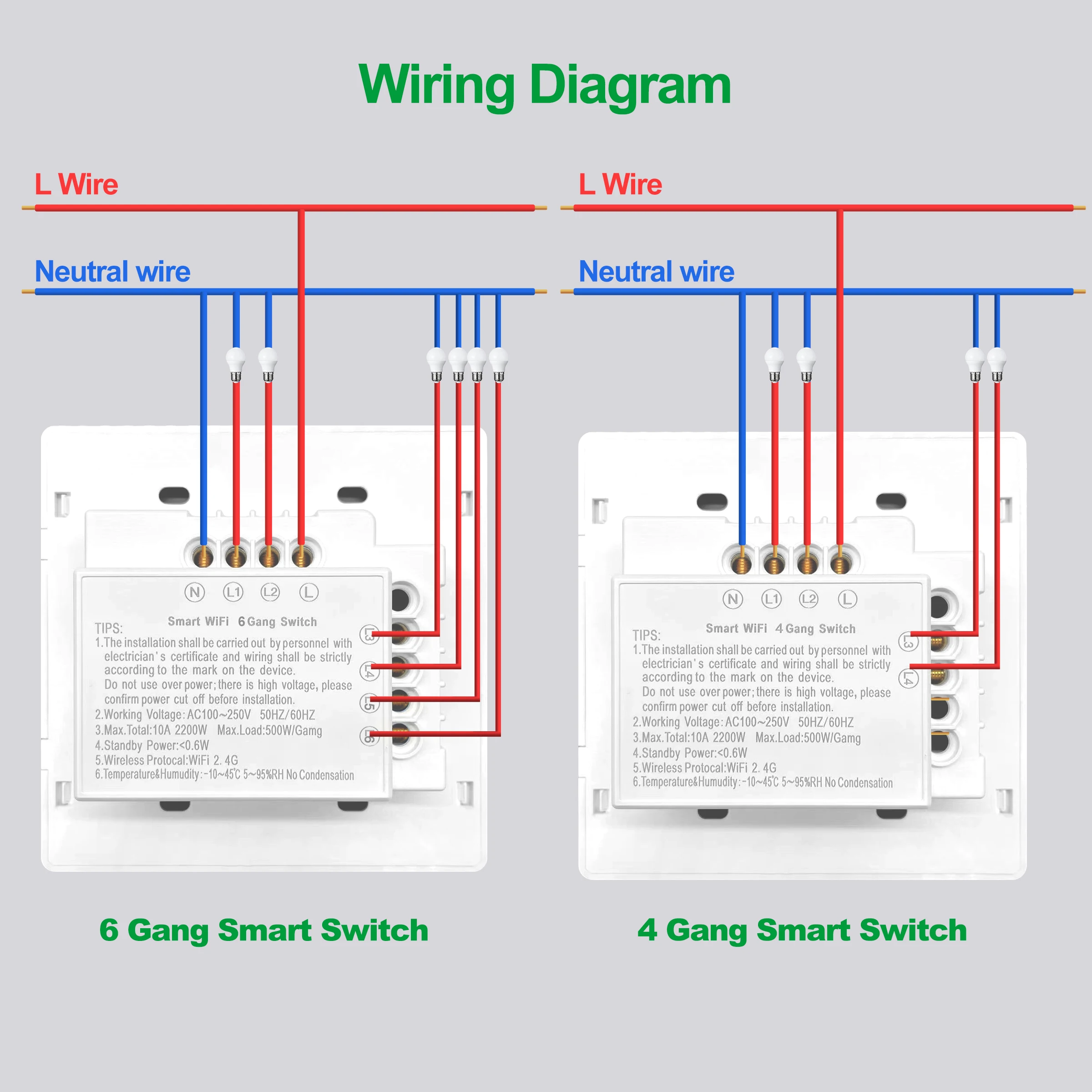 wifi smart switch wiring 