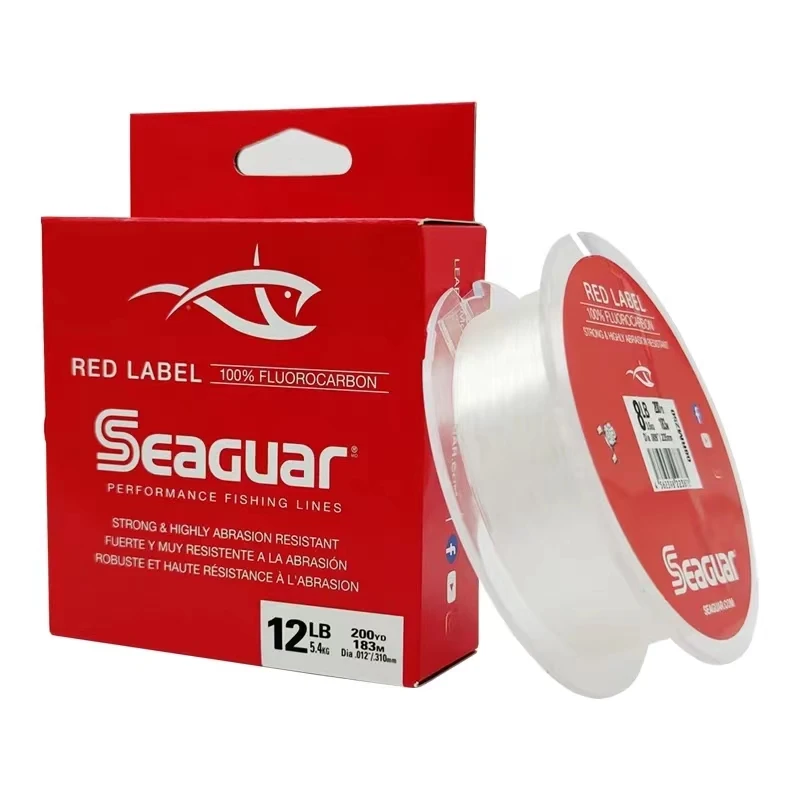 Seaguar Red Label Fluorocarbon Japan Original 100% Shock Leader Fishing  Line Fluorocarbon Leader Line Monofilament Carp Wire - AliExpress