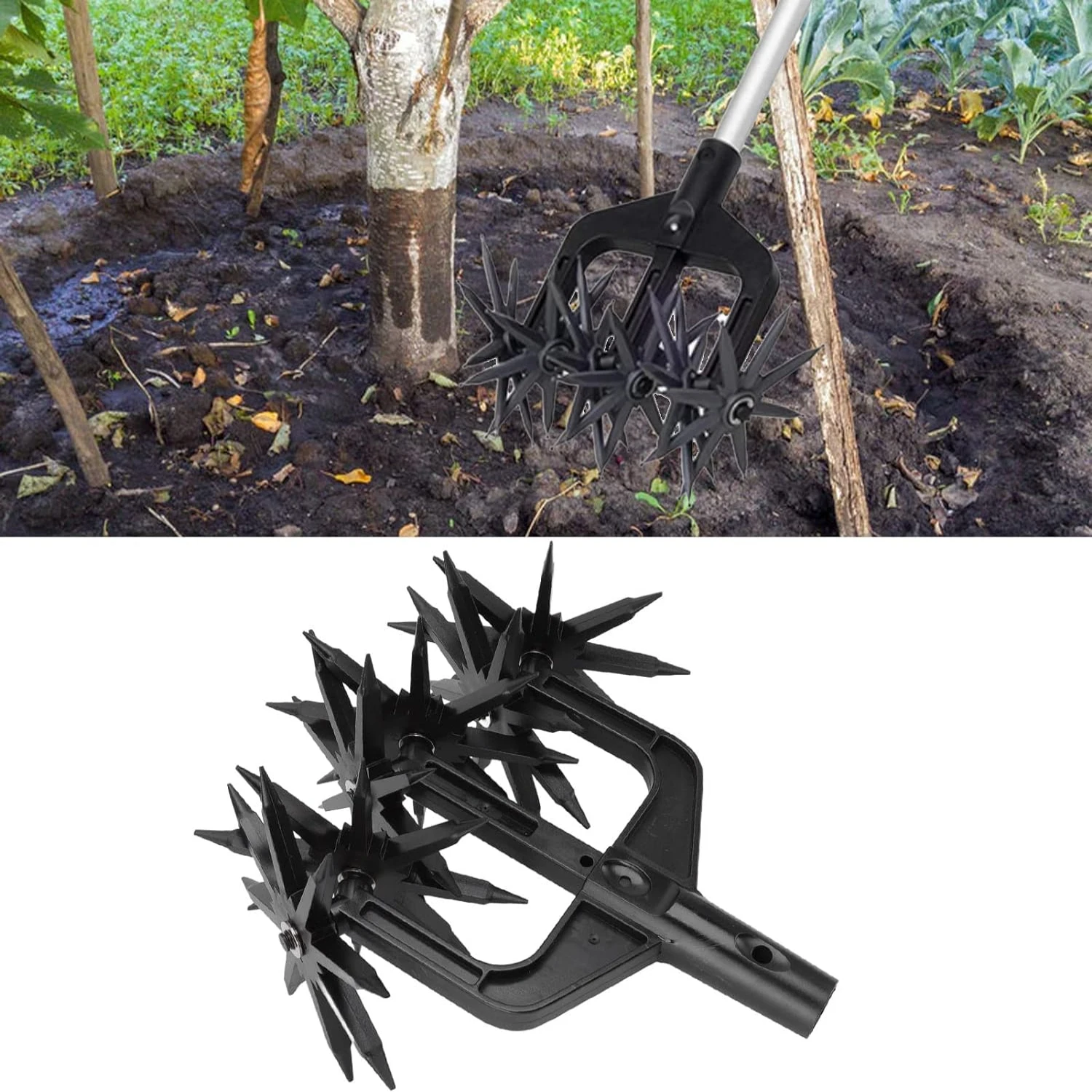 Essential ergonomic, efficient, and effective manual handheld garden soil scarifier and cultivator tool - Perfect for easy culti 5