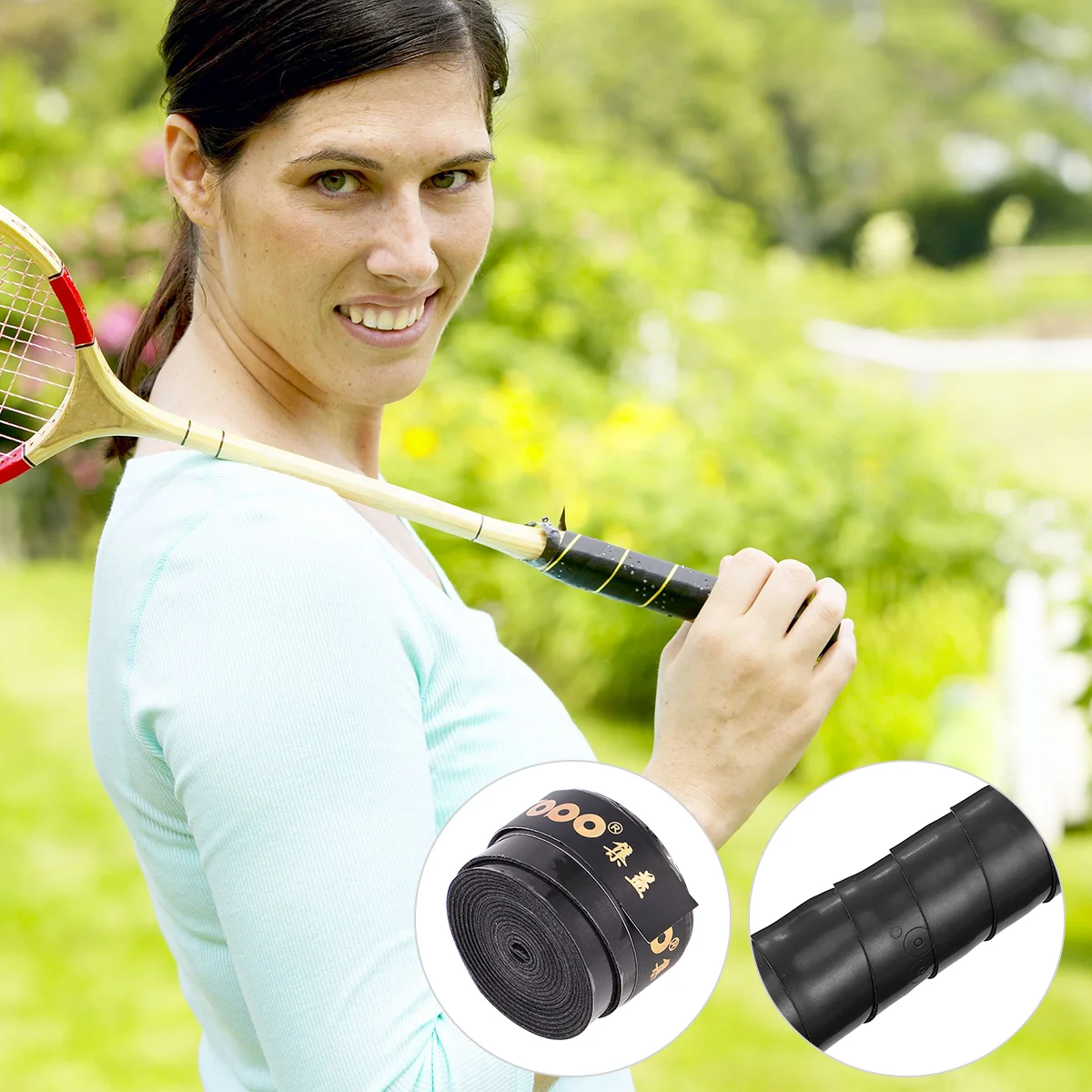 

Sticky Racket Grip Anti-Slip Tennis Racket Overgrips Badminton Overgrips Sweatband Tennis Tape Hand Grips