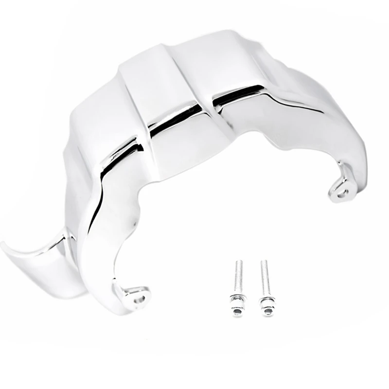 

Chrome Transmission Shroud Covers For Touring Street Glide Road King FLHX FLHR 2017-2021 Models