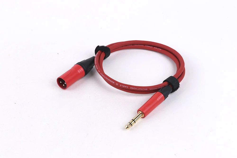 1/4 Zoll trs zu xlr Stecker Audio Adapter Kabel, symmetrischer 6.35/6,5mm Stereo Stecker zu 3pin xlr Stecker, Viertel Zoll trs zu xlr Mikrofon Kabel – Detail 5