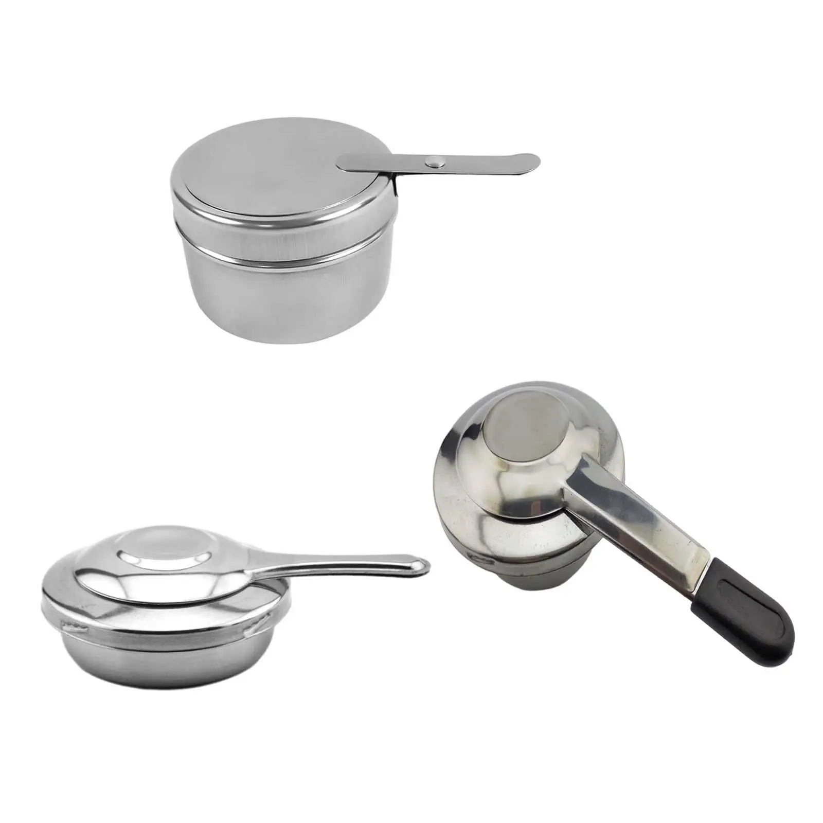 Stainless Steel Fuel Holder Catering Warmer Set Chafing Fuel Holders for Household Kitchenware Cooking Utensil Outdoor Trips