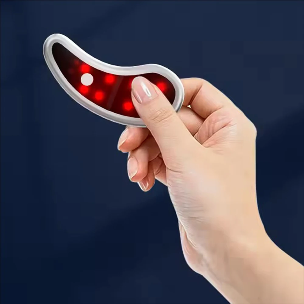 Led Red Light Eye Care Therapy EMS Pulse Micro-current Device Eye Massager To Relieve Fatigue For Treatment Under Eye Wrinkle