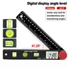4 In 1 Digital Angle Finder Digital Protractor Angle Measuring Tools 3 Different Bubbles Spirit Level Ruler For Woodworkers 1