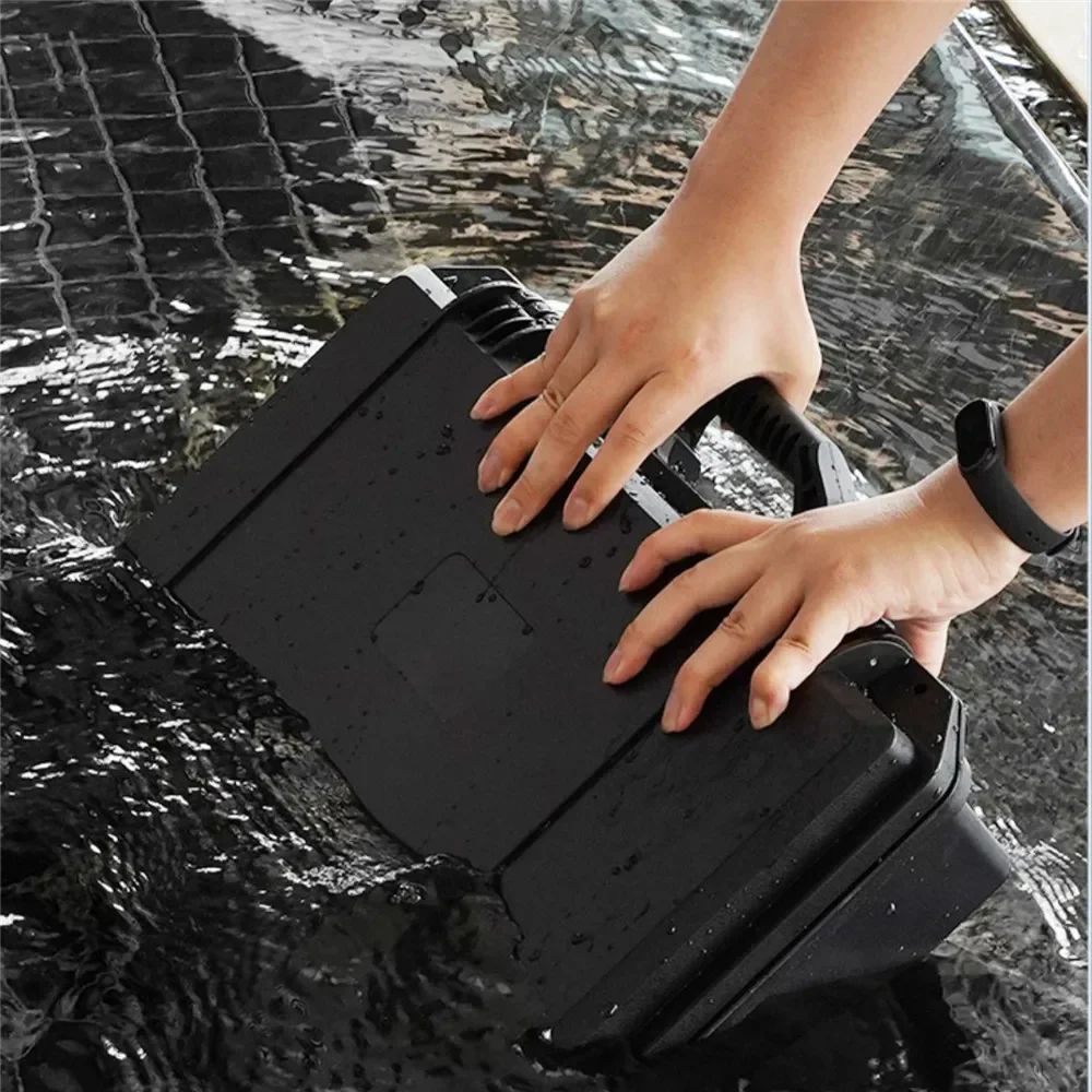 Weapons Organizer Waterproof Hard Case with Sponge Hardware Tool Box Impact Resistant (with Sponge Organizer) 3