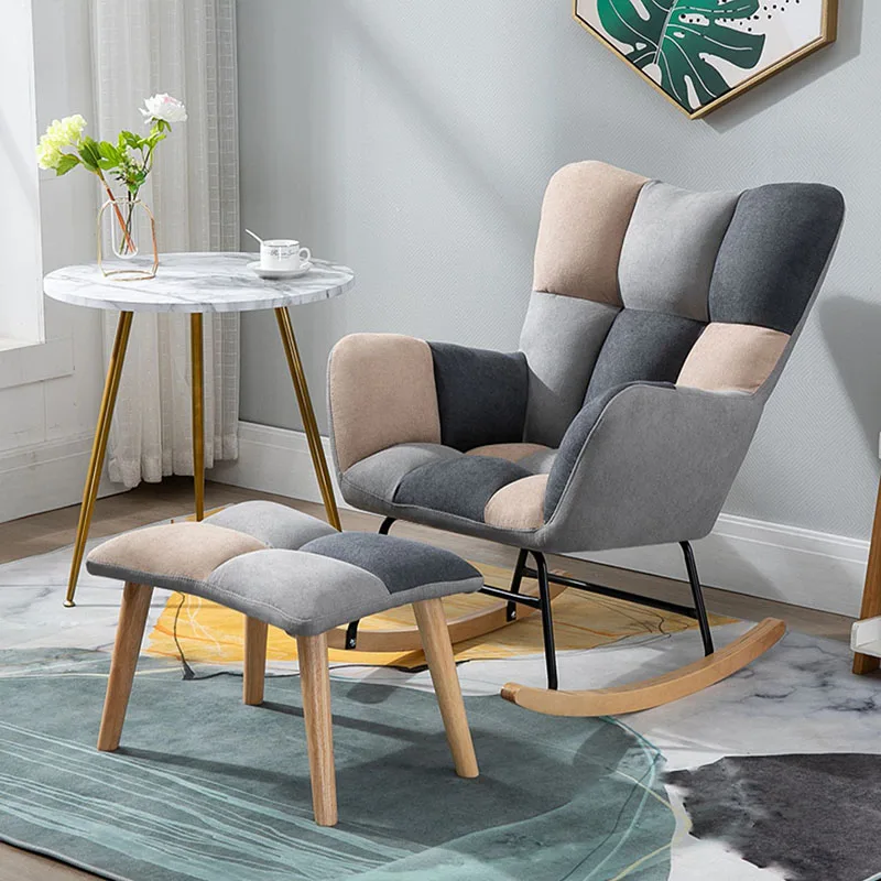 

Скандинавский стул для балкона, подлокотник для гостиной, эргономичное кресло, Одноместный стул для отдыха, салонная мебель для дома