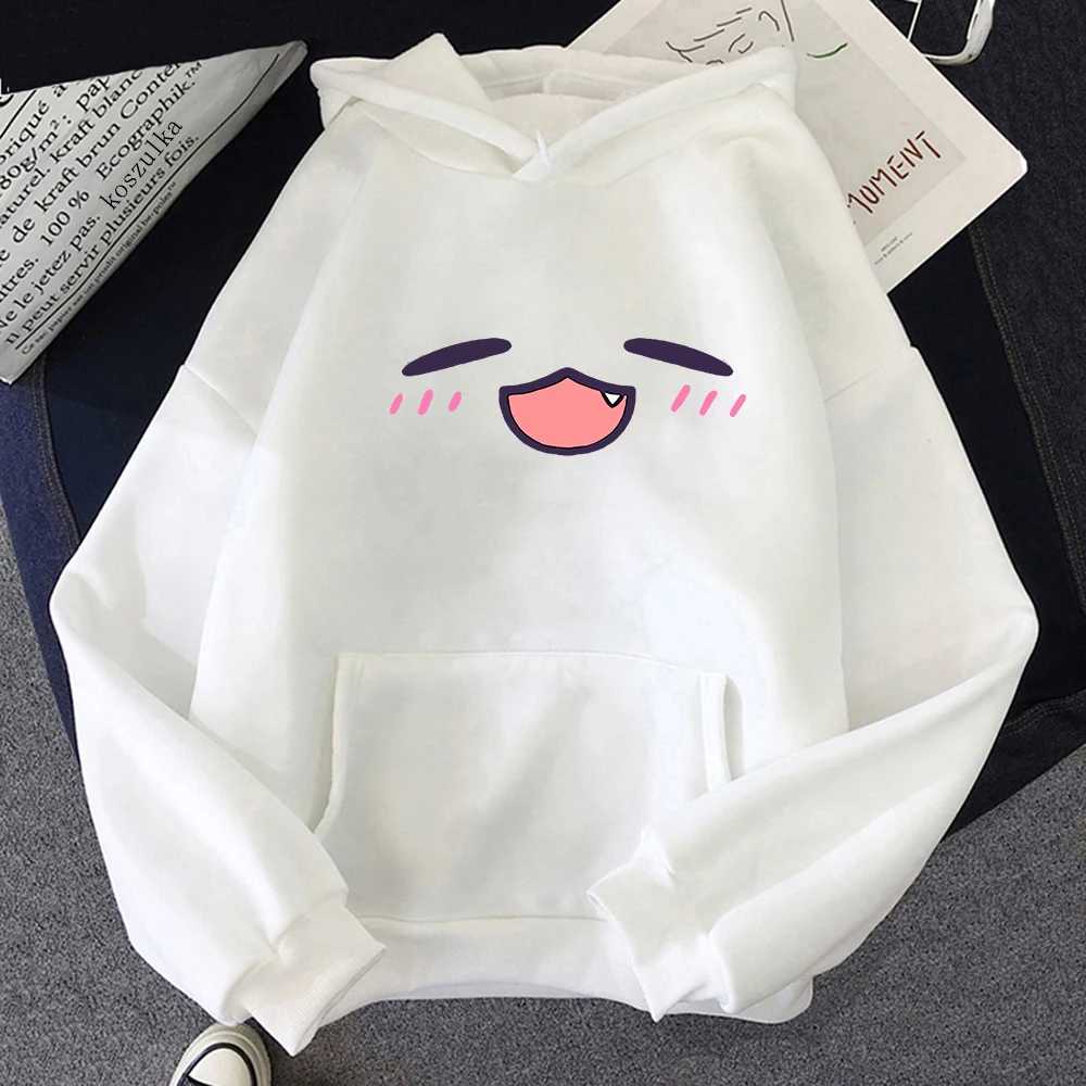 

Tako Takodachi Face Hoodie women Anime cute Hoodies Winter Women Spring Autumn Tops Unisex Sweatshirt Vintage Harajuku Sudaderas