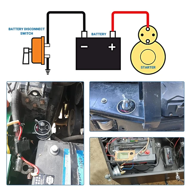 CNSPEED-Coupe-circuit de batterie RapDuty, déconnecteur, isolateur,  interrupteur d'arrêt de batterie avec trou de serrure pour accessoires de  camping-car, 12V - AliExpress