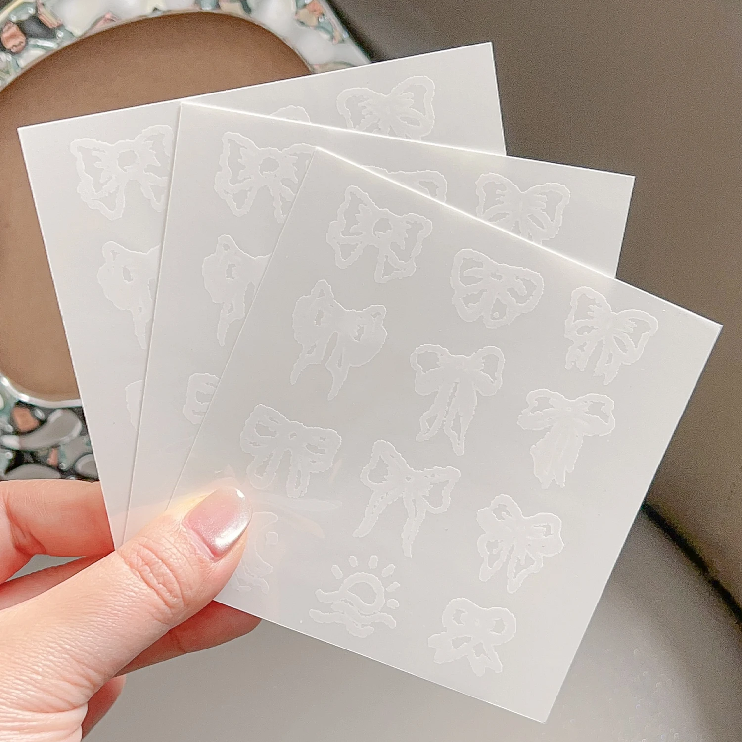 Waterproof Temporary Tattoo Stickers Cartoon Bowknot Body Arts