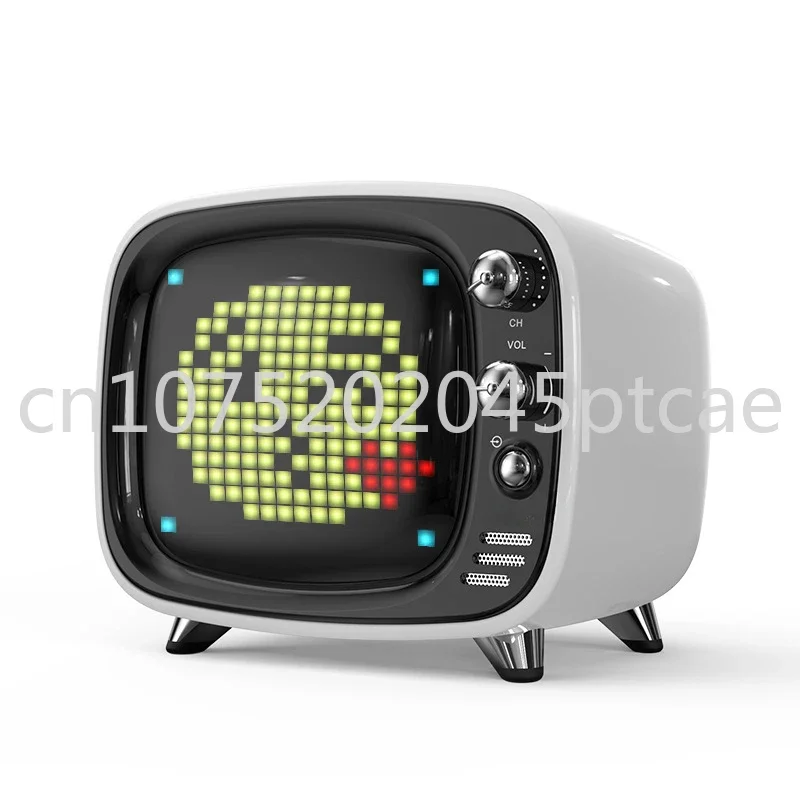 

Dot Tone Bluetooth Speaker Pixel Retro Small TV Personality