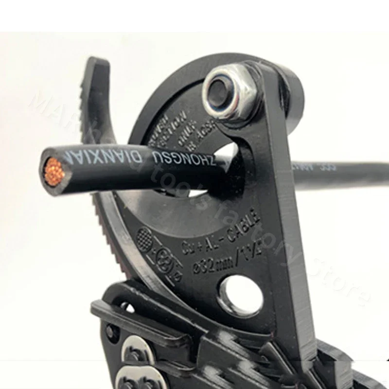 Ratchet Electrician Cable Cutter Electrician Wire Cutting Scissors Copper Aluminum Wire Cutting Plier Multi Type Wire Cutter 2