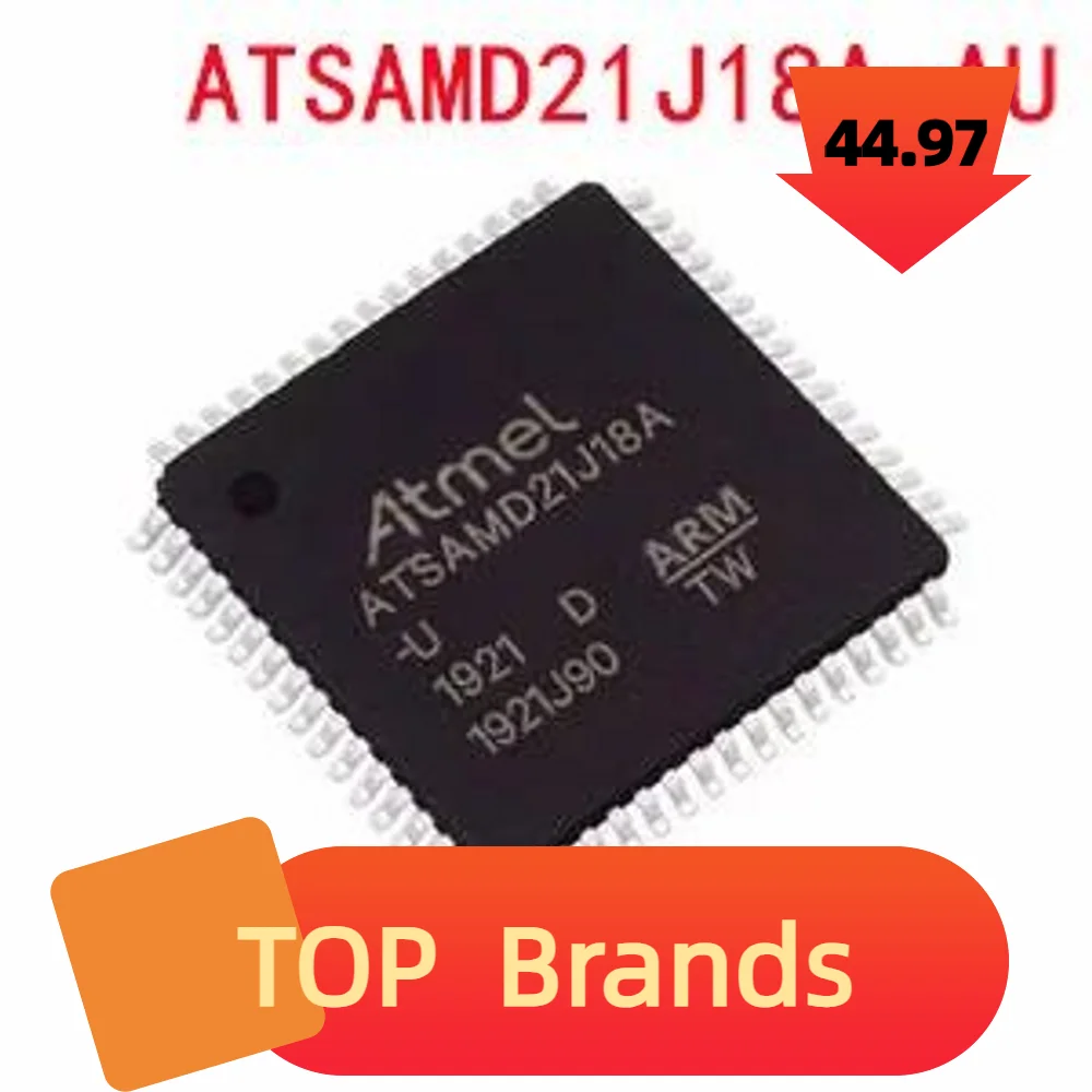 

1-10 шт., оригинальный чипсет Φ ATSAMD21J18 TQFP64 IC