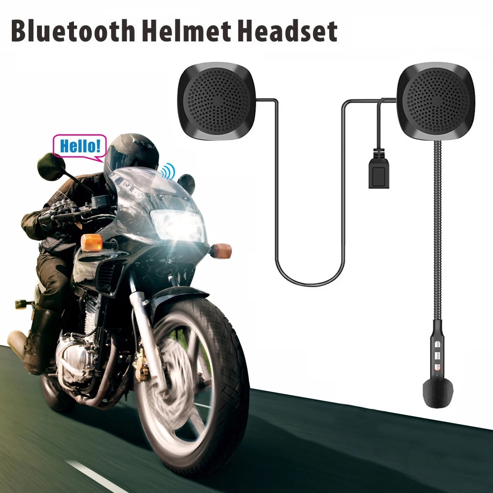 

Bluetooth-гарнитура для мотоциклетного шлема с автоматическим вызовом