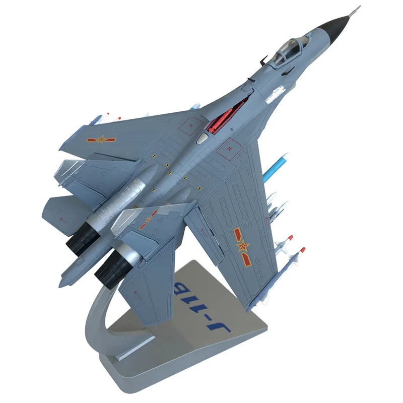 

Модель самолета из металлического сплава в масштабе 1/72, модель J11B для детей, подарок для коллекционирования, украшение стола
