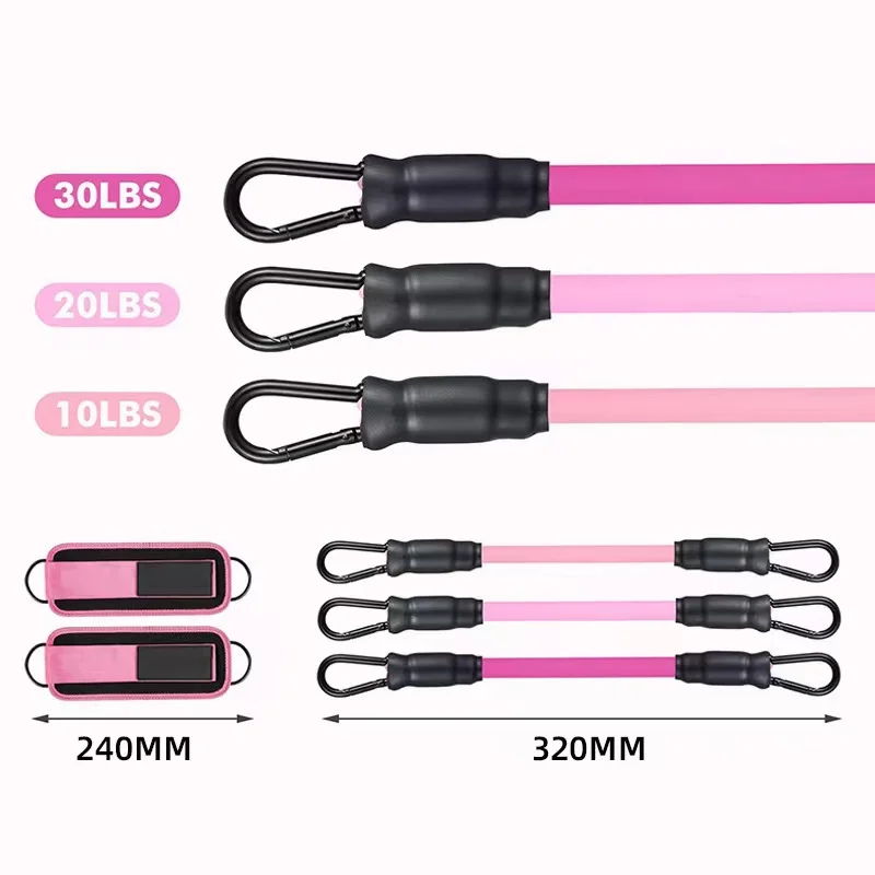 TPE Booty Resistance Bands 4