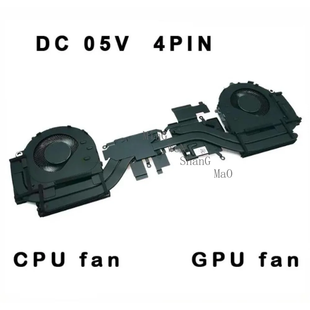 For Lenovo IdeaPad Gaming 3-15IHU6 CPU GPU Cooler Fan Heatsink 5H40S20437 82K182MG