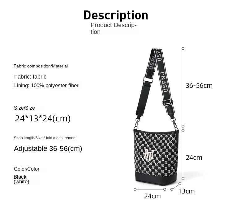 PNJ Full India messenger bag women's casual 2024 new fashion shoulder bag fresh trend satchel nylon camera bag