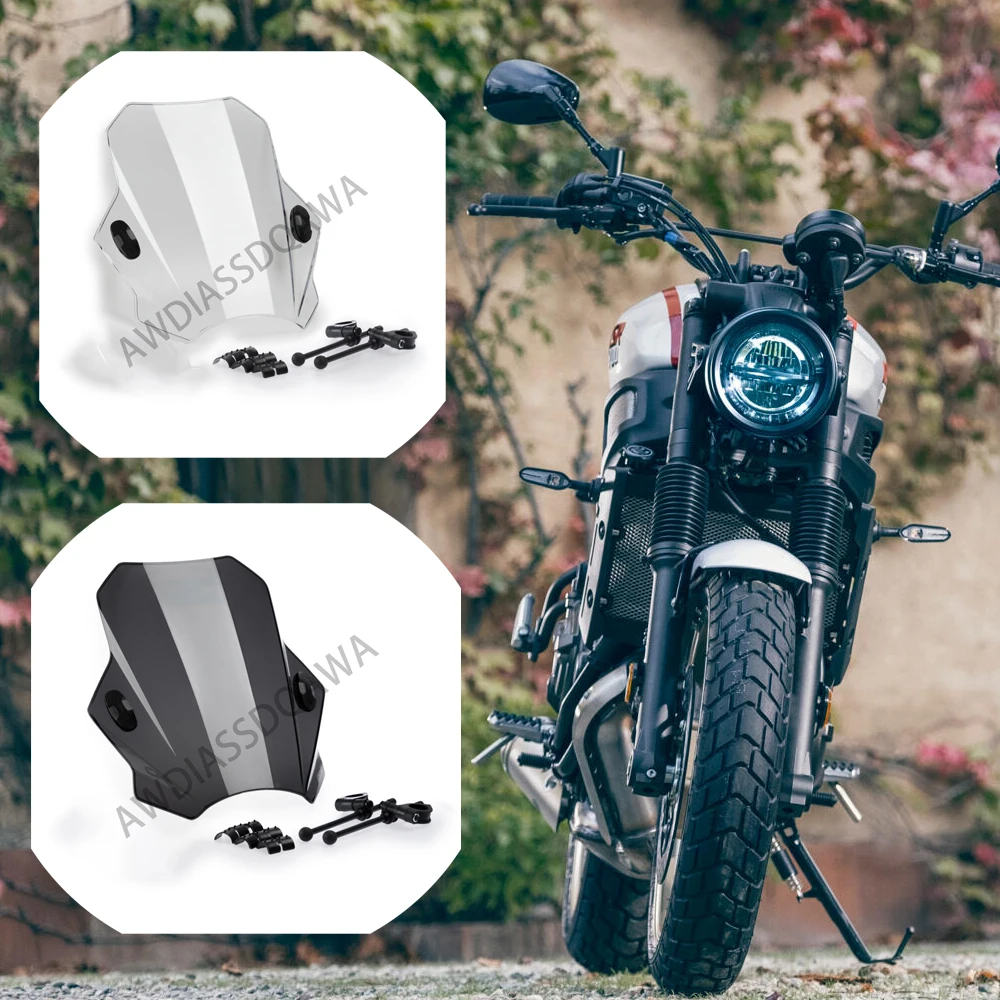 

XSR 125 700 900 2021 2022 Motorcycle Adjustable Wind Screen Windshield For YAMAHA XSR125 XSR125 LEGACY XSR700 XSR900 YS125