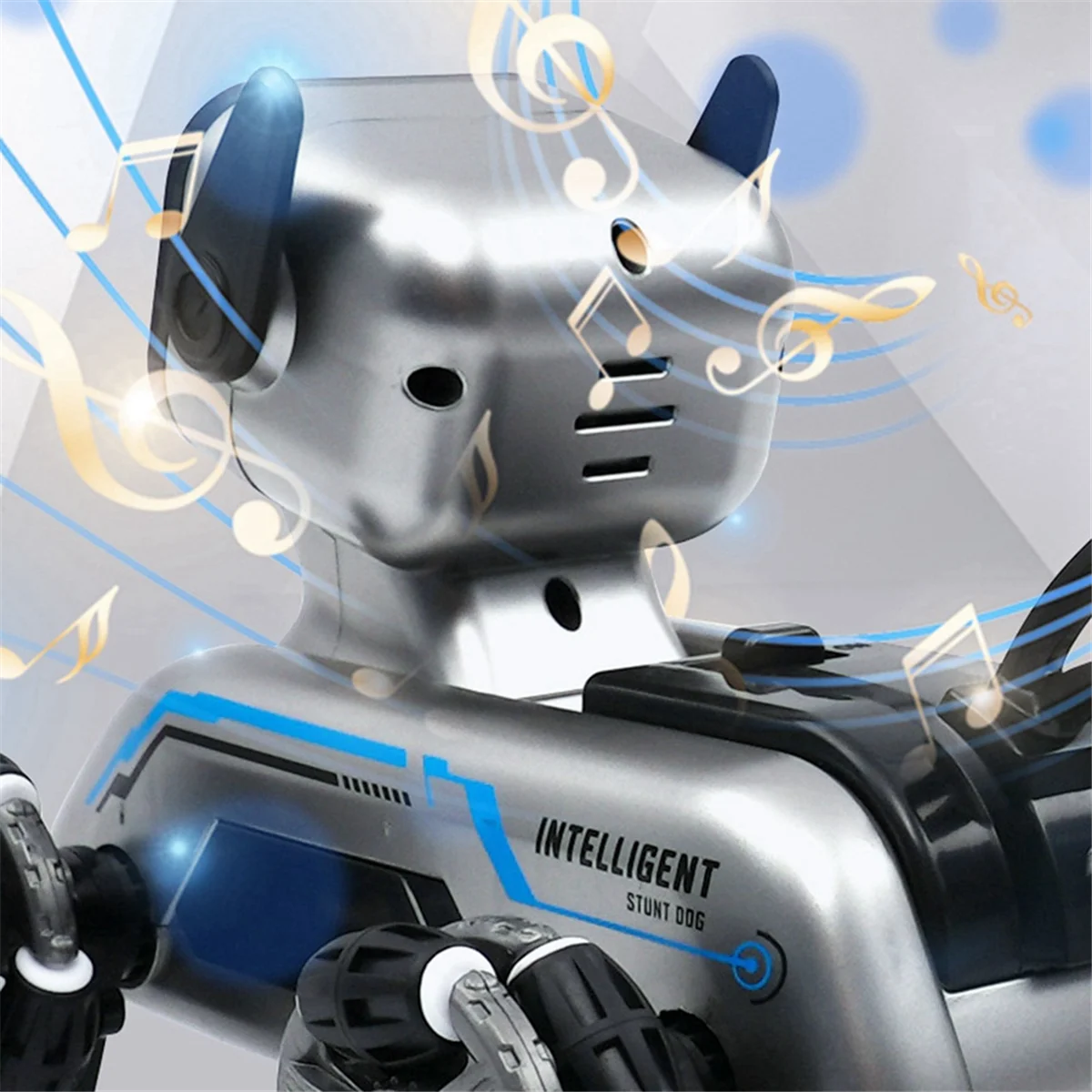 Children'S Smart Toy Remote Control Robot Dog Electric Robot Dog Remote Control Car Eight-Wheel Stunt Robot Dog 5