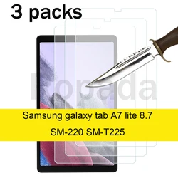 Premium 3 - Pack Glass Screen Protector for Tablets - Durable Tablet Protective Film (A7 lite 8.7inch)