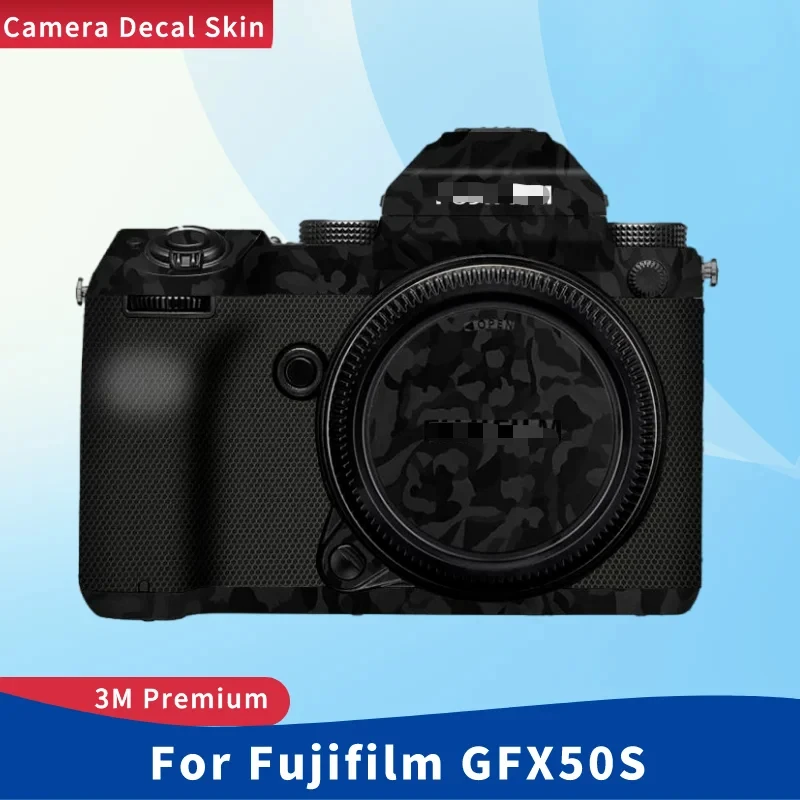 For Fujifilm GFX50S Camera Sticker Protective Skin Decal Vinyl Wrap Film Anti-Scratch Protector Coat GFX 50S
