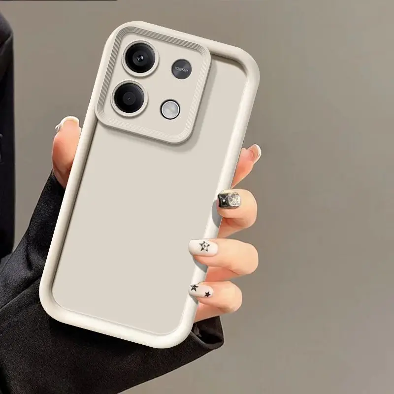 Soft Silicone Skin Protective Back Cover Case For Xiaomi Redmi Note 13 Pro Plus Phone Shell_voghion.com