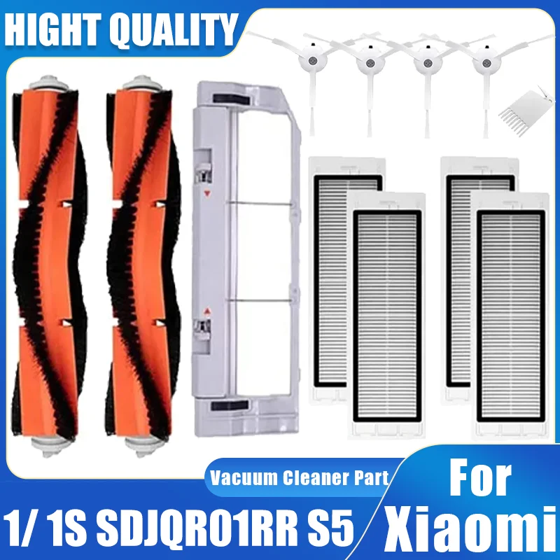 Universal Main Side Brush for Robotic Vacuum Cleaners