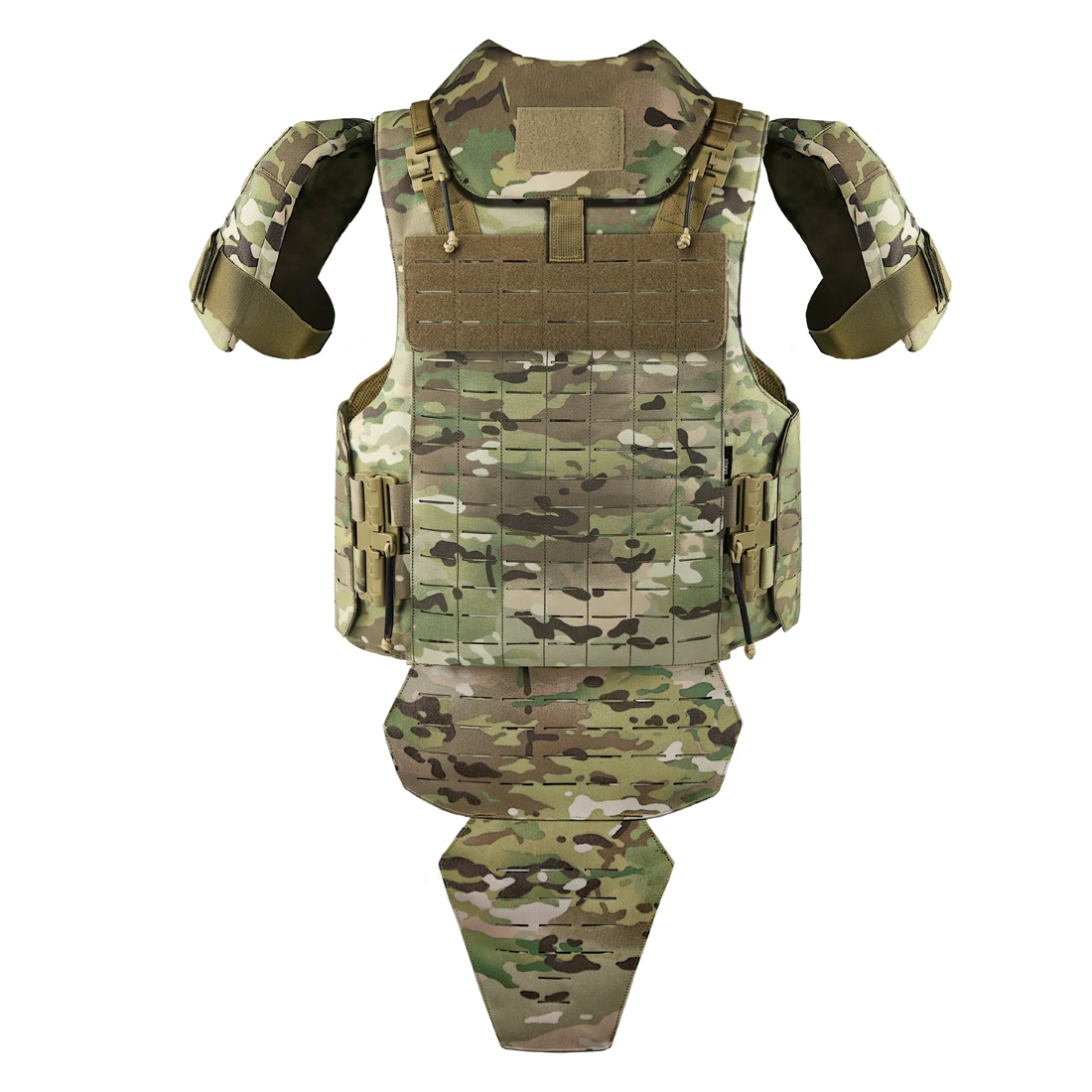 

UTA Tactical Vest With Molle System And Mag Pouch Outdoor Hunting Combat Tactics Accessories With Magazine Bag (MC)