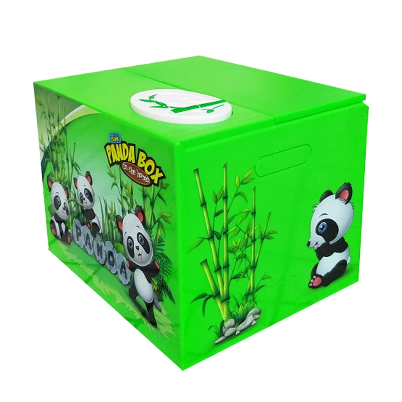Cat Stealing Money Bank, Piggy Bank for Kids, Coin Bank for Money Saving, Automatic Stealing Money with English Speaking 5