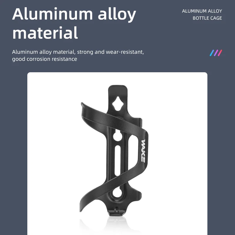 Wake Water Bottle Cage MTB Mountain Bike Cycling Bottle Holder Aluminum Alloy Mount Stand for Cycling Road Bicycle bicycle water bottle cage,bicycle bottle holder,water bottle holder