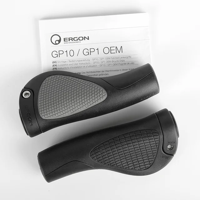 ERGON MTB Grips GP1 GP3 GP5 Ergonomics Rubber ShockProof SkidProof