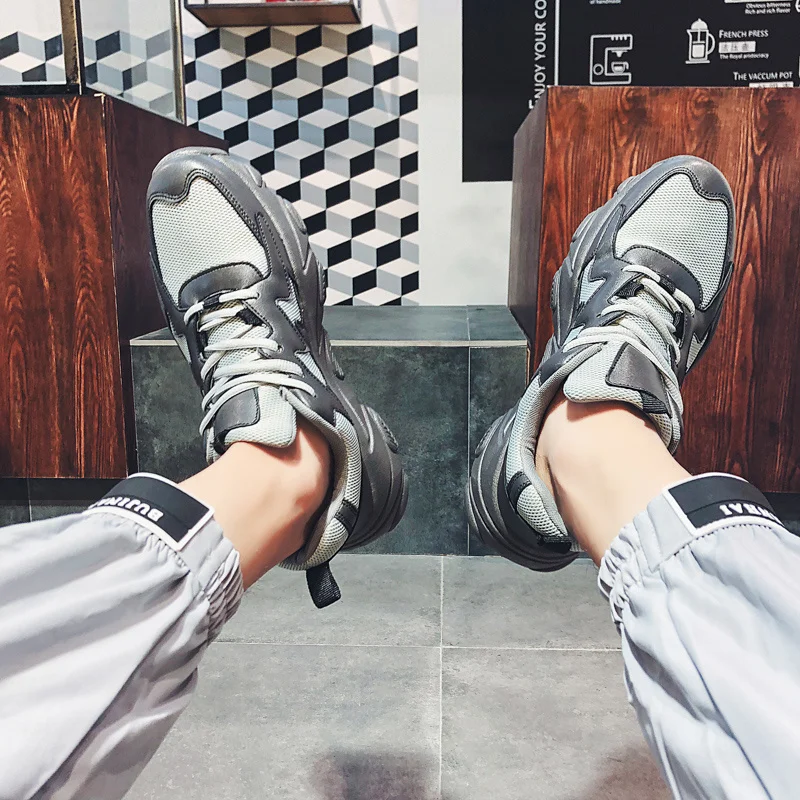 Scarpe casual da uomo Scarpe da passeggio leggere Scarpe da trekking antiscivolo Scarpe da trekking comode e leggere antiscivolo_voghion.com