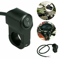 Motorcycle handlebar switch headlights controls Motorcycle parts black switch spotlights motorcycle electronics accessories - Image 2