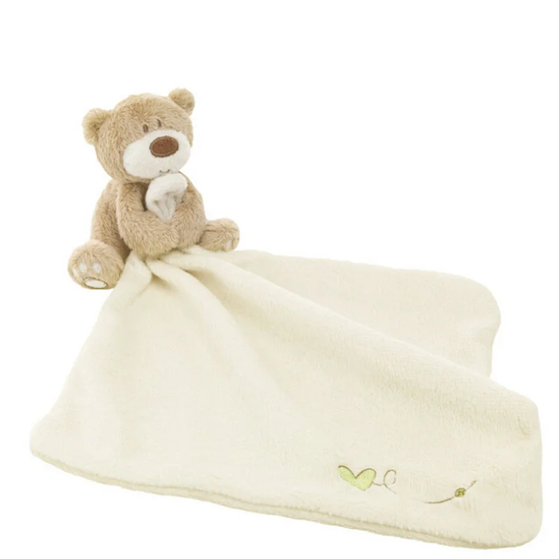 

Infant Reassure Towel Newborn Towel Bear Blankie Development Baby Toys Newborn Appease Towel Educational Plush Toy Gifts