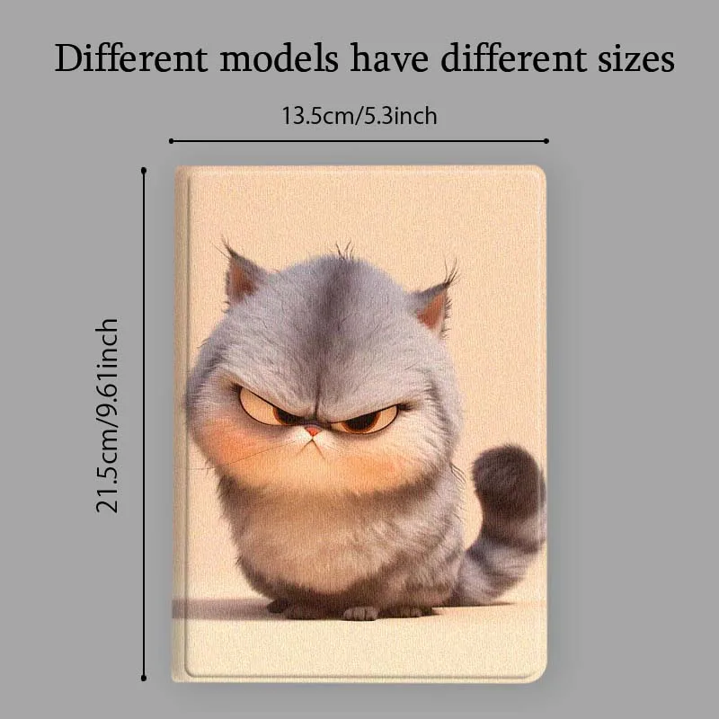 Chubby Orange Cartoon Cats Soft Tablet Case