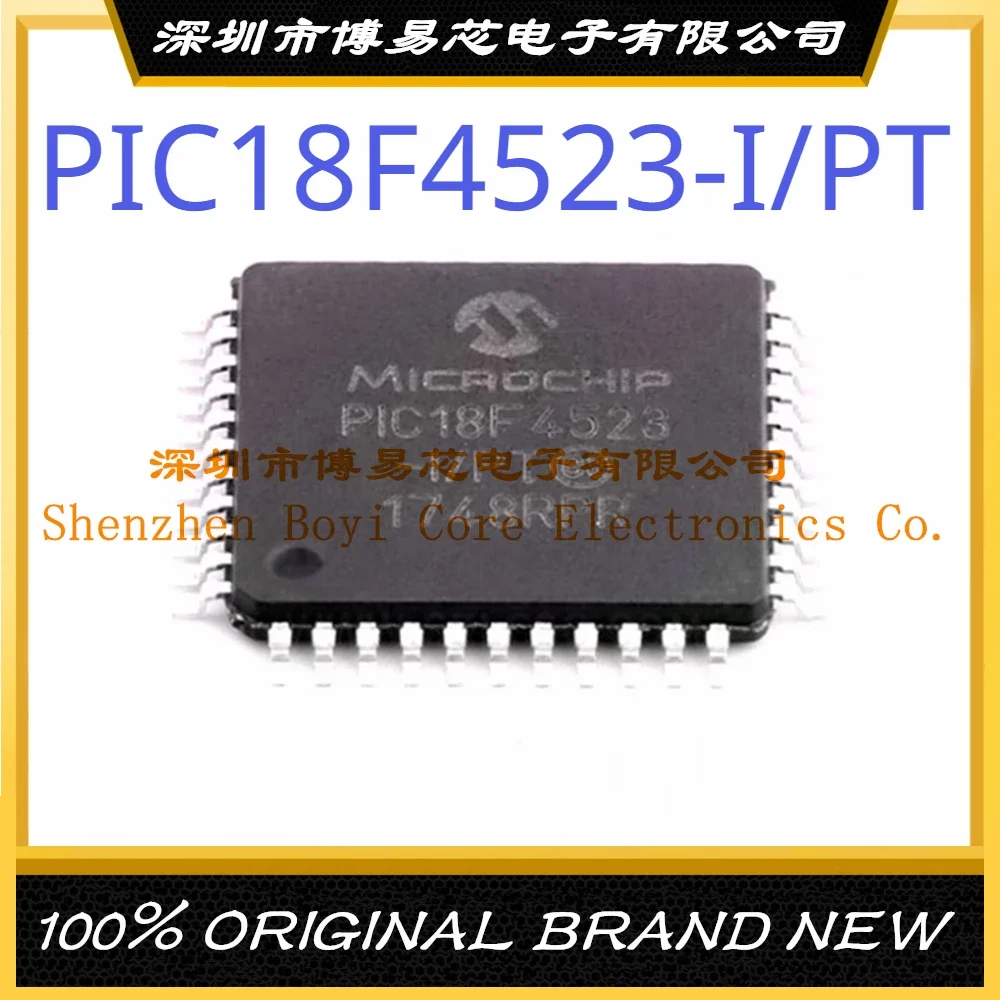 PIC18F4523-I/PT Package TQFP-44 New Original Genuine Microcontroller IC Chip (MCU/MPU/SOC)