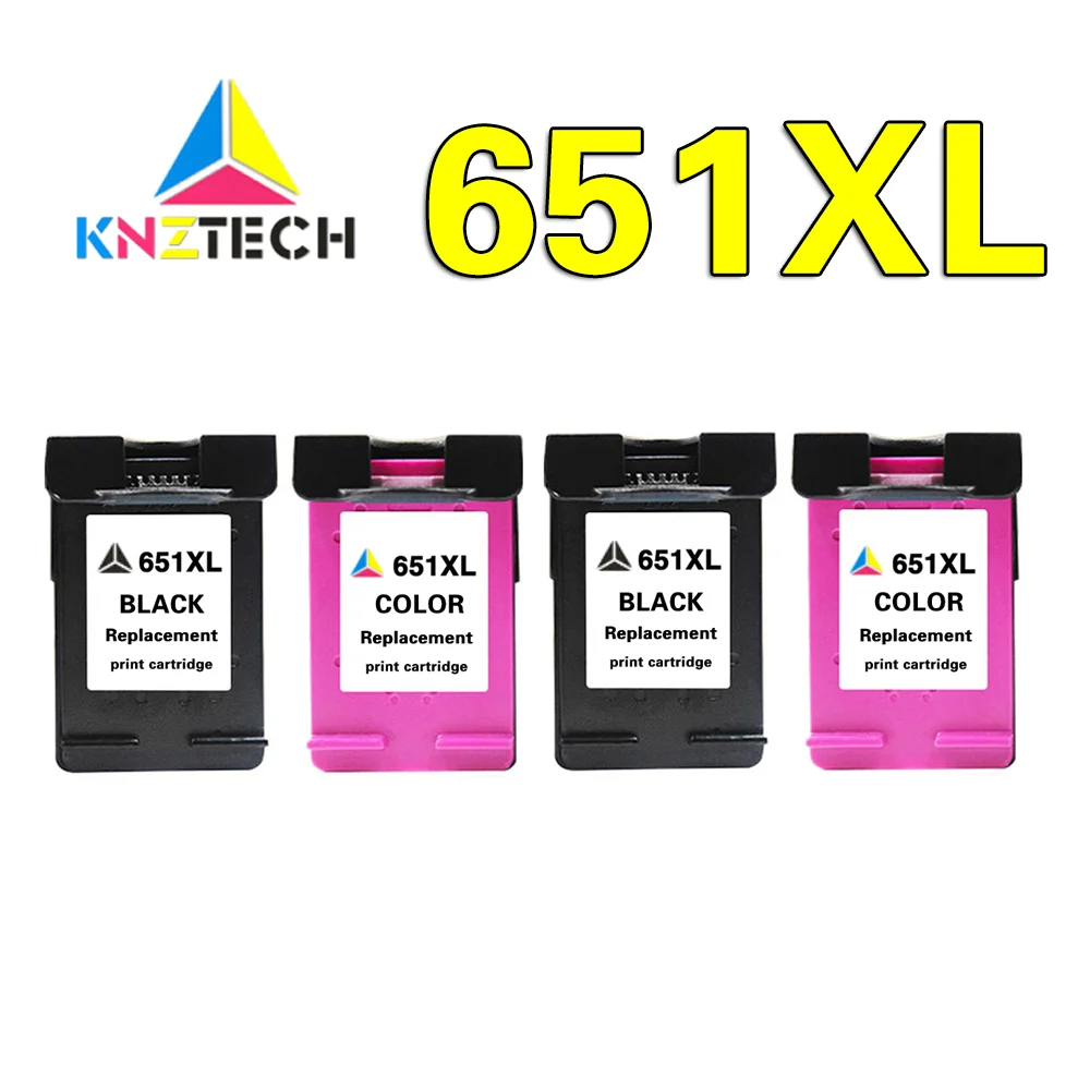 

High quality Ink Cartridge Replacement for HP 651 651XL Deskjet Ink Advantage5575 5645 OfficeJet 202 202c 250 252 printer