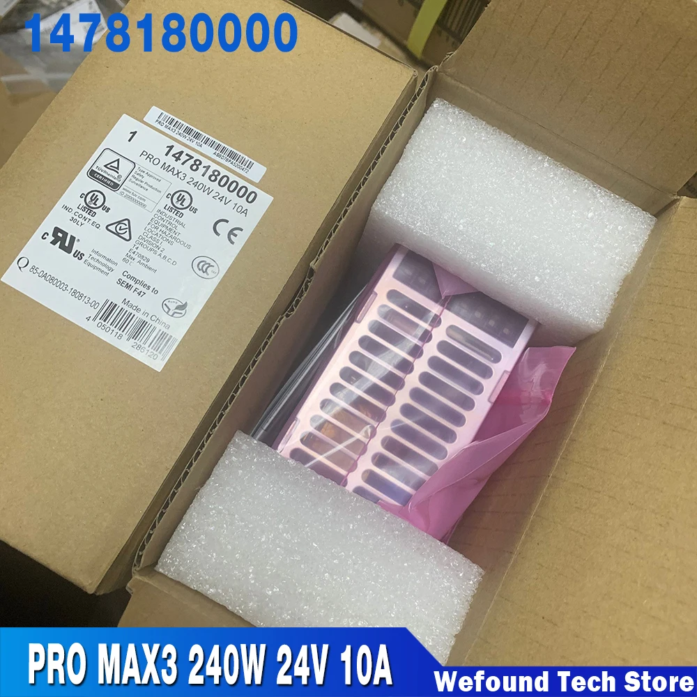 

Импульсный источник питания для Weidmuller PRO MAX3 240 Вт 24 в 10 А 1478180000, высокое качество, полностью протестировано, быстрая доставка