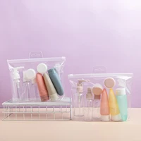 Travel Refillable Bottle Set Cosmetic Lotion Toner Spray Shampoo Essentials Cream Bottle Empty Container for Toiletries Tool 2