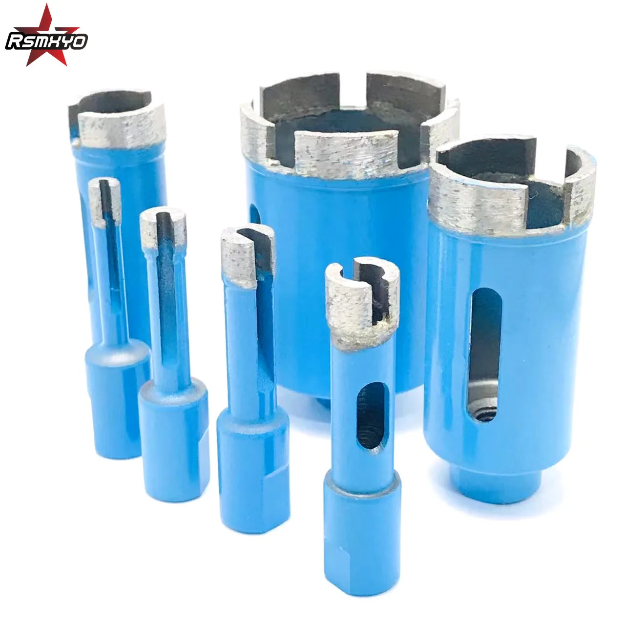 1pcs 6-75mm Diamond Drill Cutter Saw Core Drill Bit M10 Angle Grinder Hole Opener For Marble Granite Brick Tile Ceramic Concrete m10 angle grinder 6 75mm blue diamond drill cutter saw core drill bit hole opener for marble granite brick tile ceramic concrete