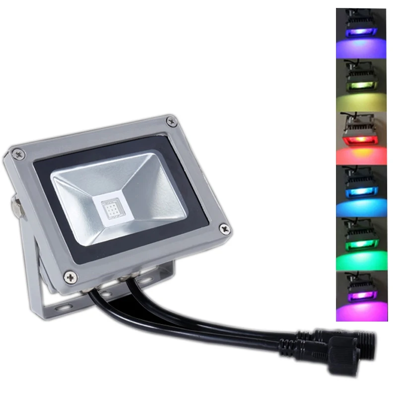 DC24V 10W 20W 30W RGB DMX LED flood light lamp outdoor LED floodlight ...