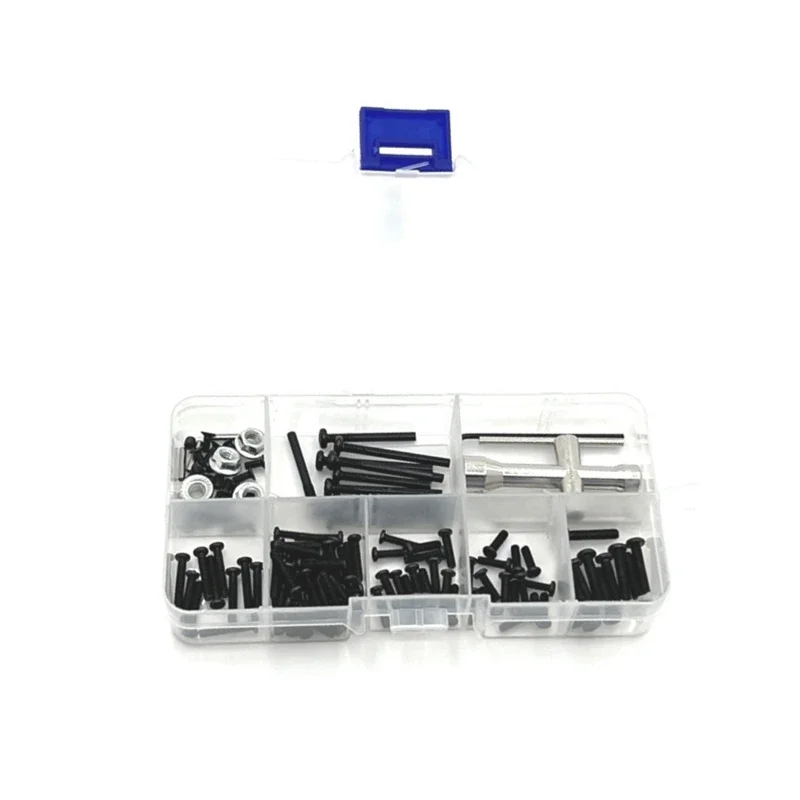 

MJX H16 16207 16208 16209 16210 Metal Screws Fastener Kit Repair Tools 1/16 RC Car Spare Parts Upgrade Accessories