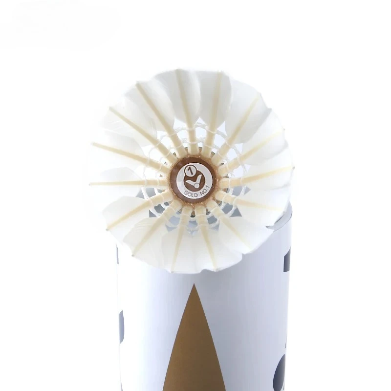 Original V Badminton Shuttlecock High Level Gold For Tournament Shuttlecocks Feather Shuttlecock Ball badminton shuttlecock badminton ball feather shuttlecock
