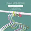 10pcs Household Windproof Clothes Pegs Drying Clothes Hanger Hook Plastic Windproof Fixed Buckle Storage Tool Clothes Pegs 2