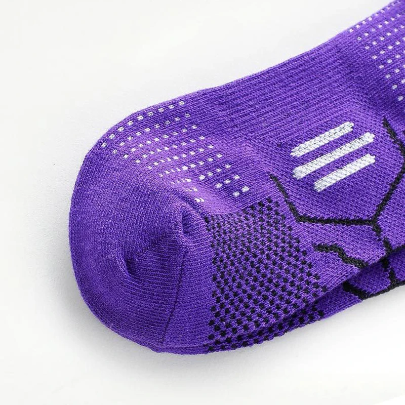 Running Socks Summer Women Sports Socks Thin Breathable Mesh Strip Low Cut Non-slip Shock-absorbing Athletic Running Cottom Boat Socks