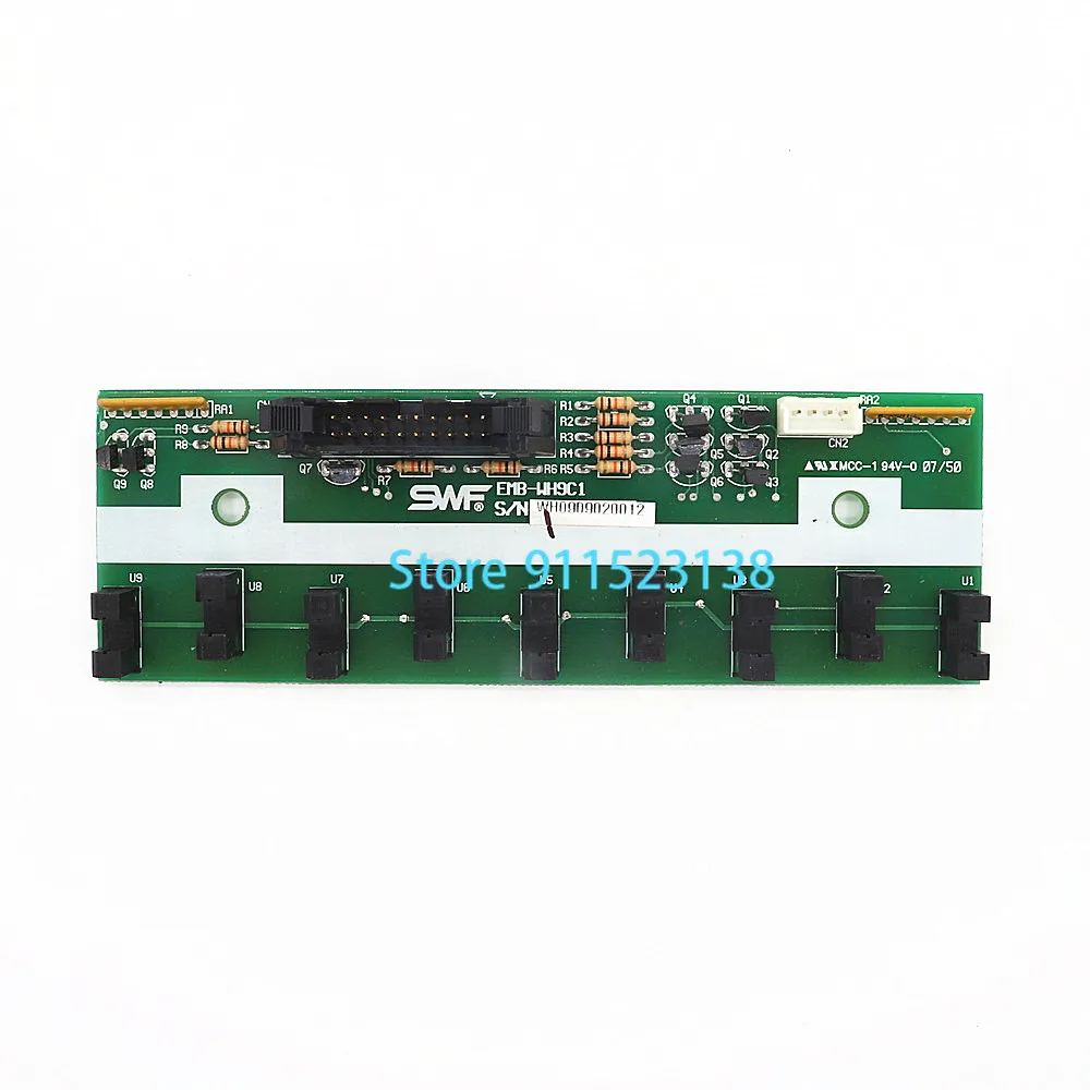 

Good Quality SWF Sunstar Embroidery Machine Spare Parts Genuine Wheel Sensor Board Card 9 Needles 9 Colors EMB-WH9C1