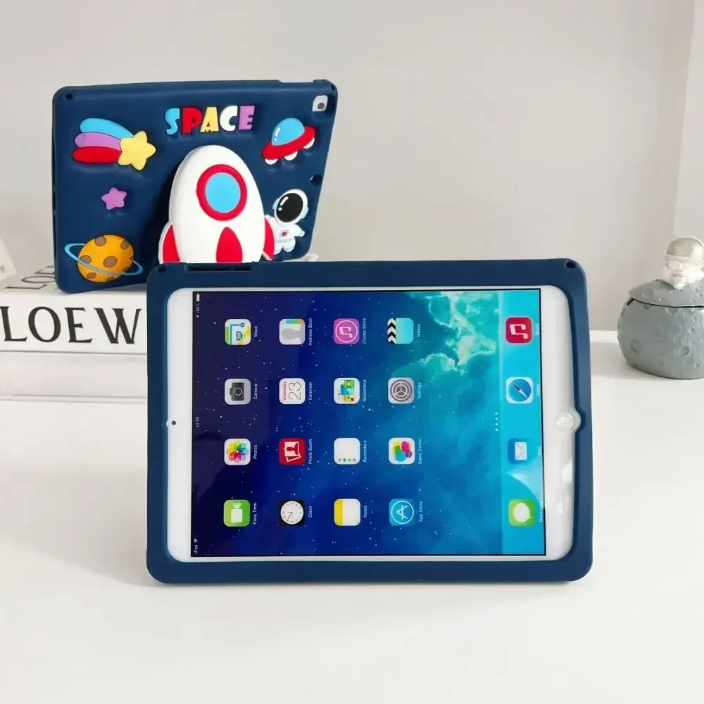 Cute Case with Rocket Stand