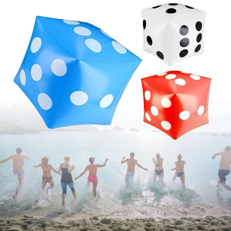 

Inflatable Toy Dices Reusable Inflatable Party Dices Inflatable Toy For Kids Large Inflatable Dices For Game Party