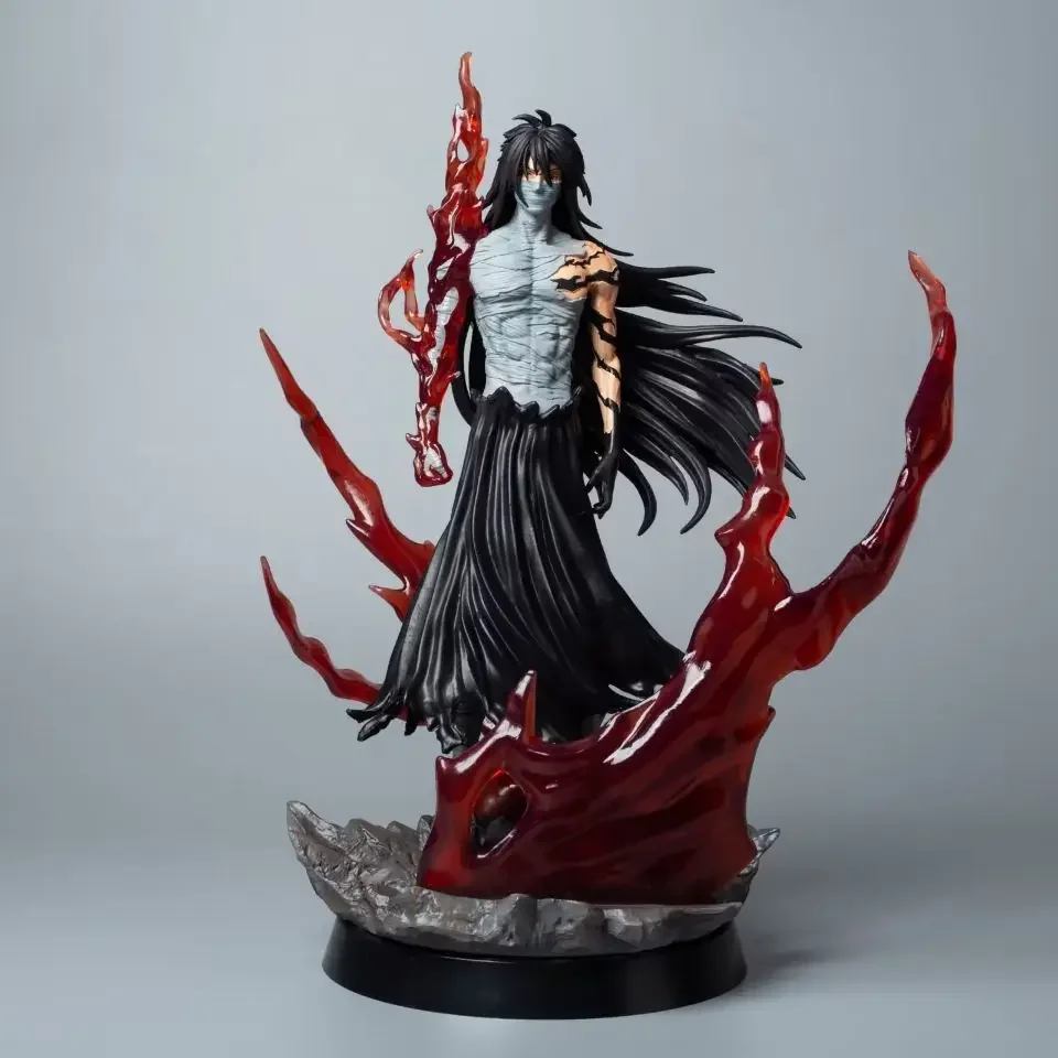 Figurine Mugetsu Ichigo (Bleach) 28 Cm Avec Base - PVC Détaillé - Objet De Collection Ou Décoration - Cadeau Pour Fan D'anime